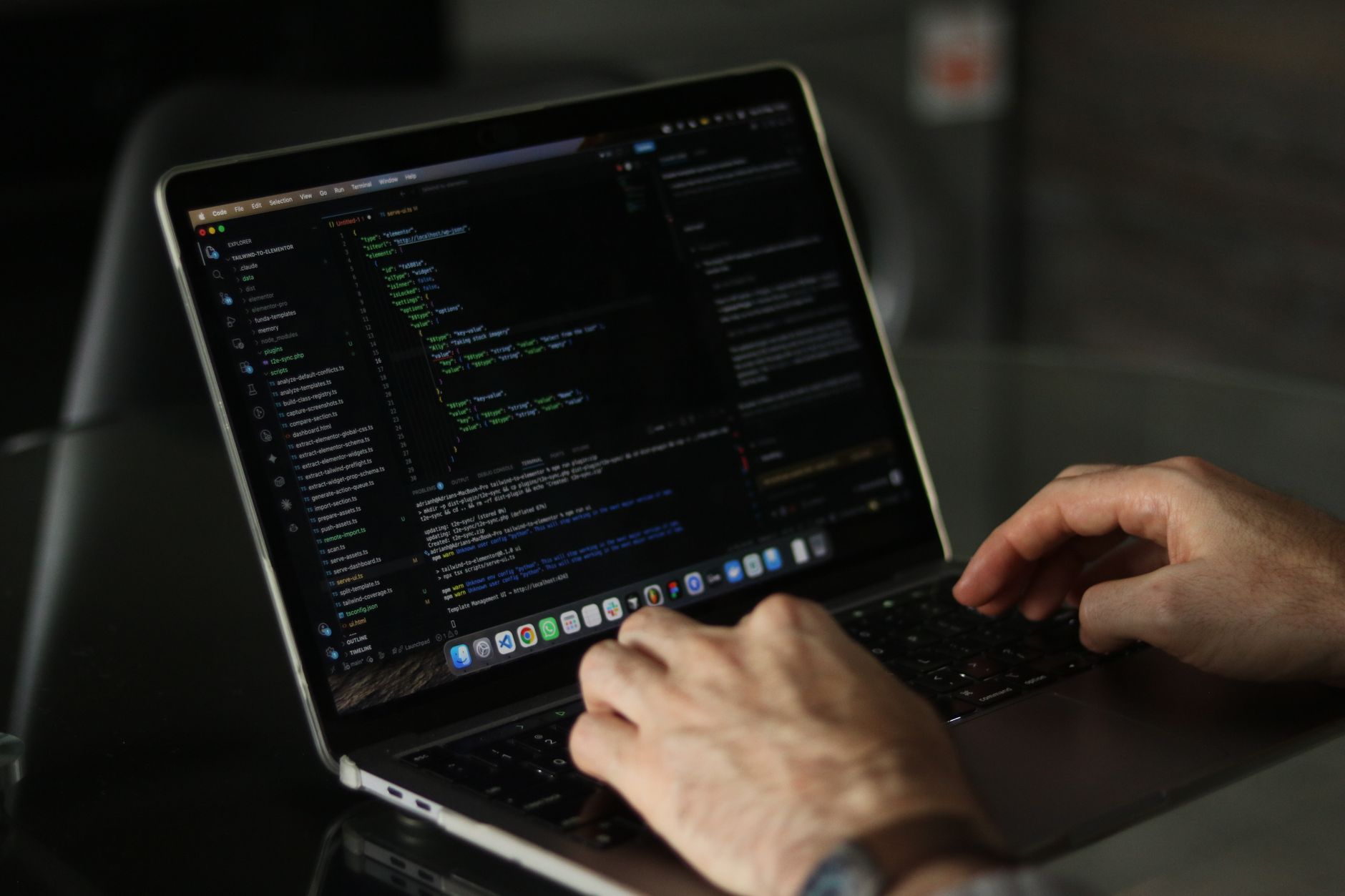 Developer coding on laptop using AI tools for D2C business India