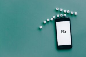 Smartphone showing digital payment for D2C ecommerce in India