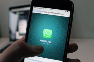 WhatsApp Business API marketing on smartphone for D2C brand India