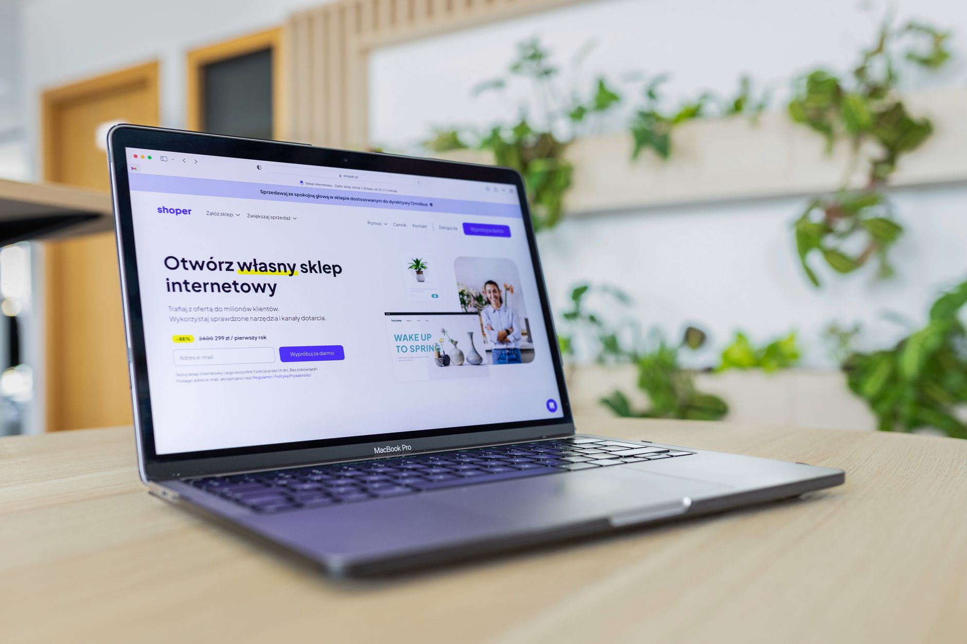 Laptop screen showing Google Analytics and ecommerce campaign dashboard for DTC brand