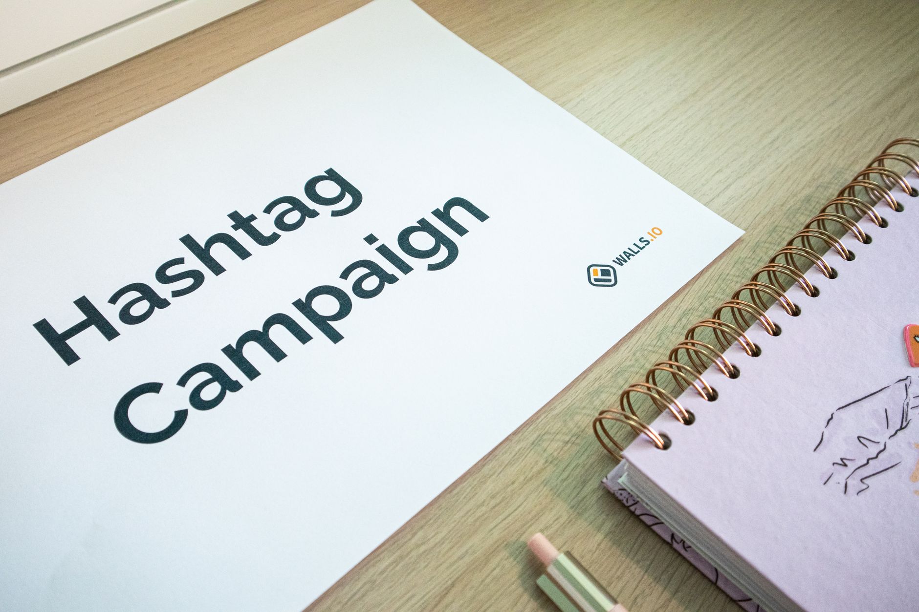 Marketing campaign desk setup with analytics and planner — YouTube DTC strategy